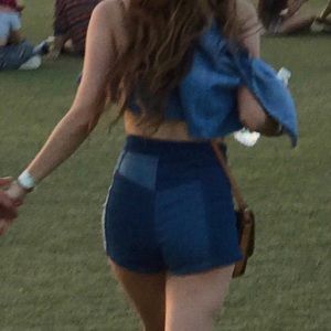 Free People high waist shorts